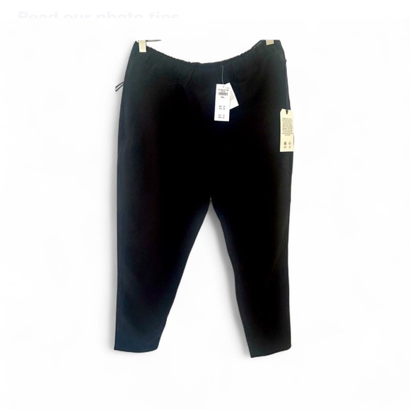NWT Abercrombie & Fitch Traveler Skinny Taper Pants Black Men’s Small Y2K NEW - Picture 3 of 11